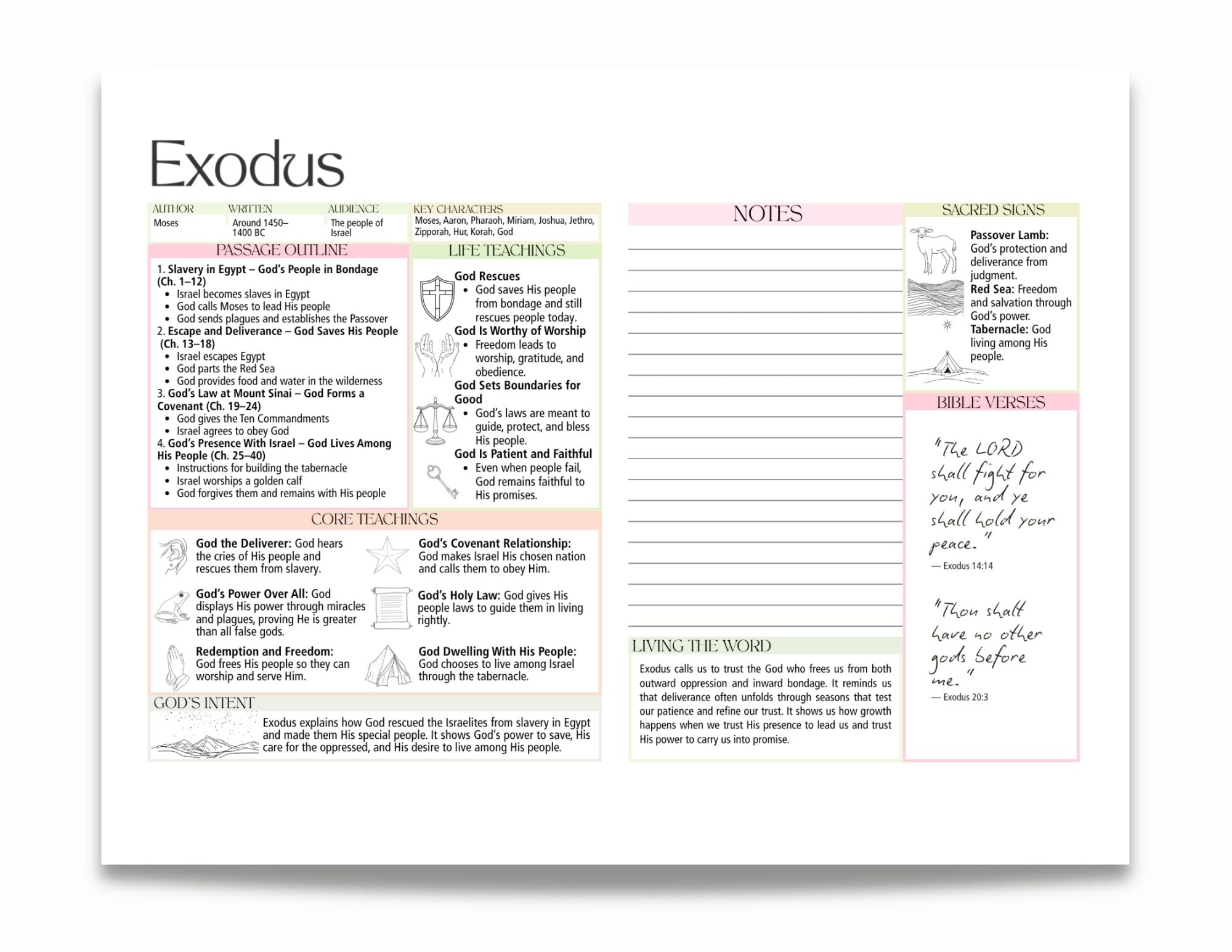 Printable Bible Study Guide | ETERNAL