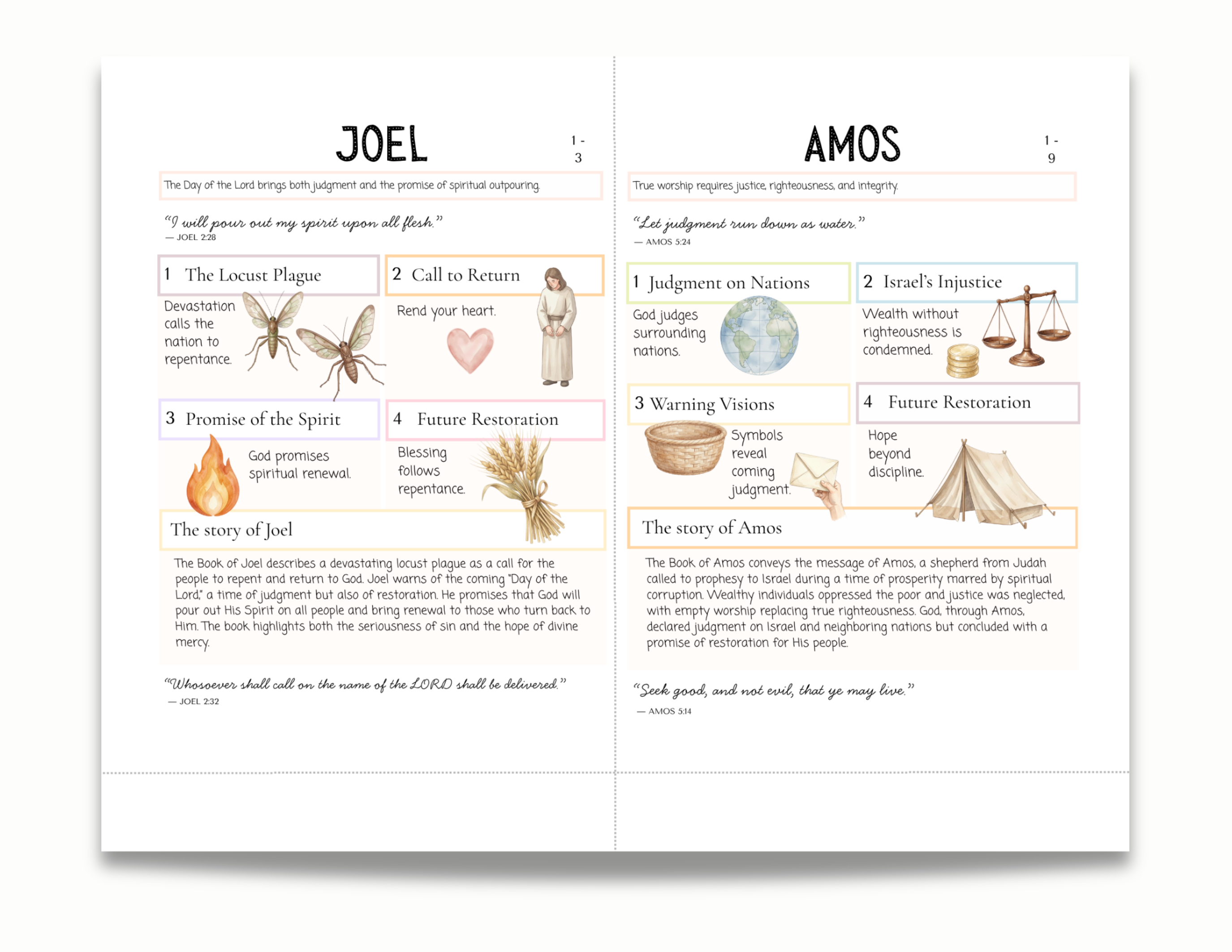 Printable Bible Inserts | BLESSED