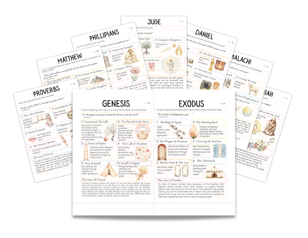 Printable Bible Inserts | BLESSED