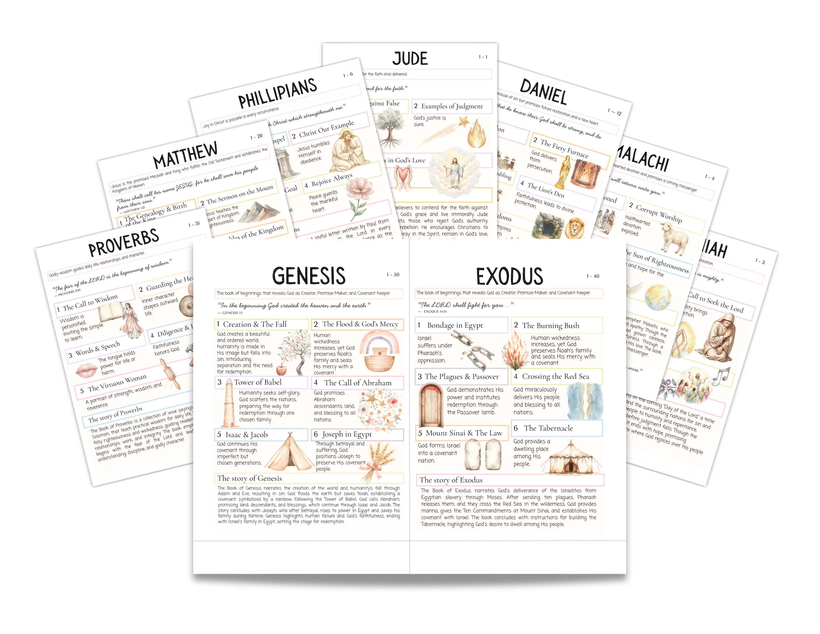 Printable Bible Inserts | BLESSED