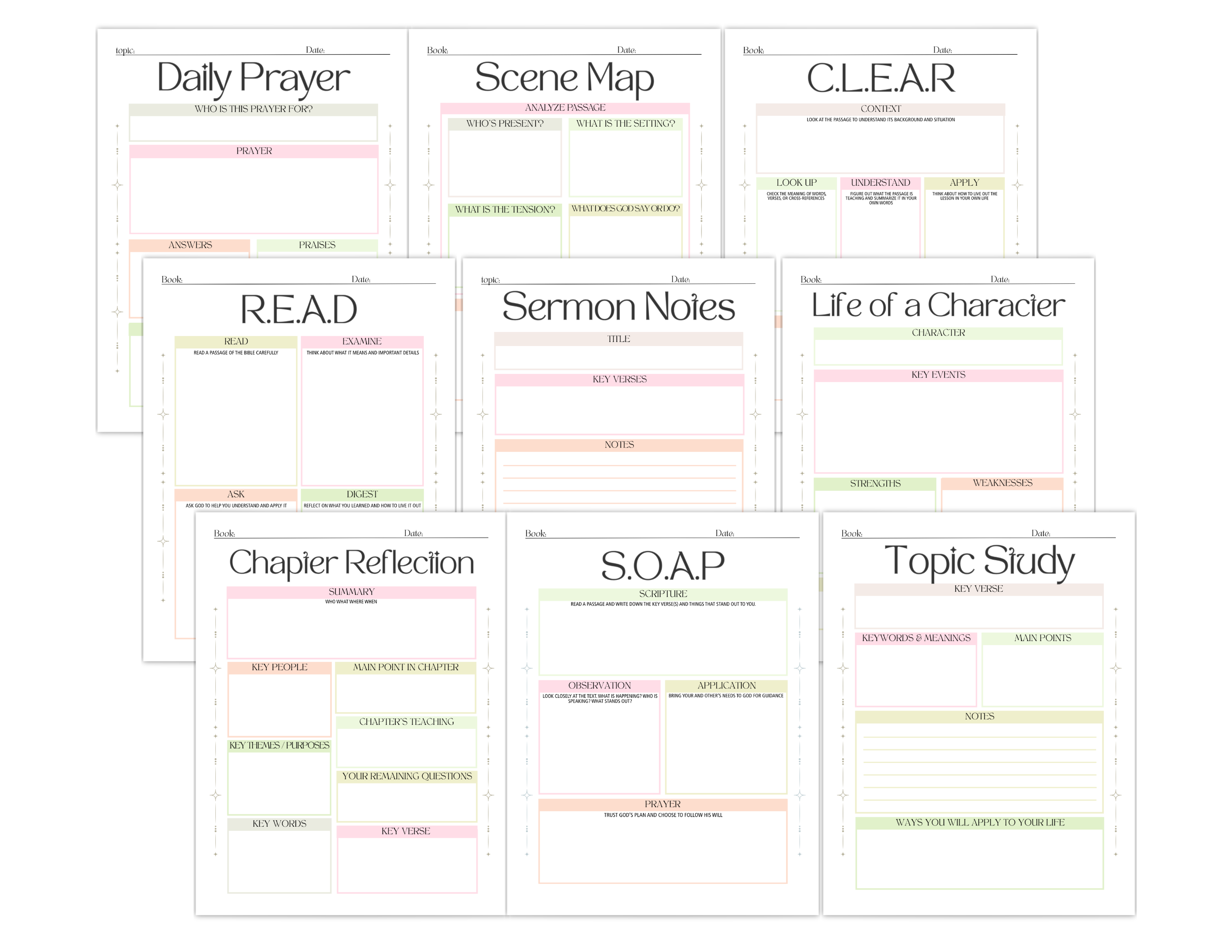 Printable Bible Study Guide | ETERNAL