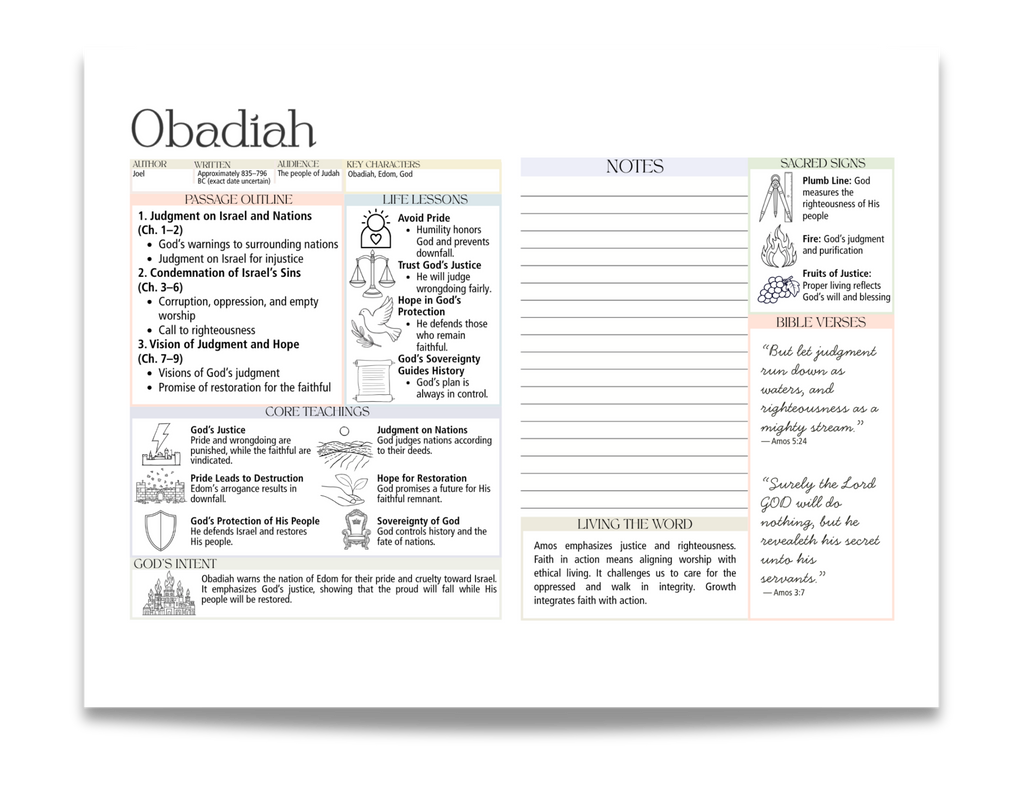 Printable Bible Tip Ins | HOSANNA