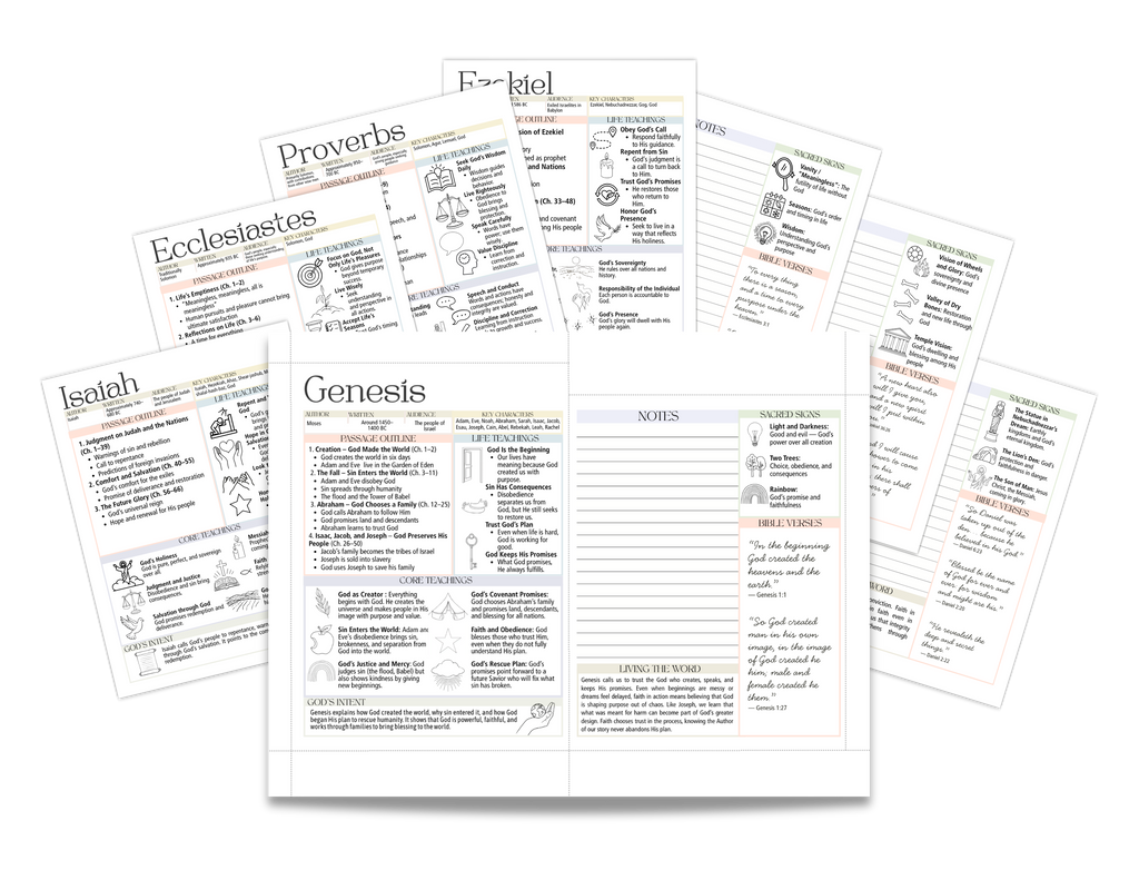 Printable Bible Tip Ins | HOSANNA