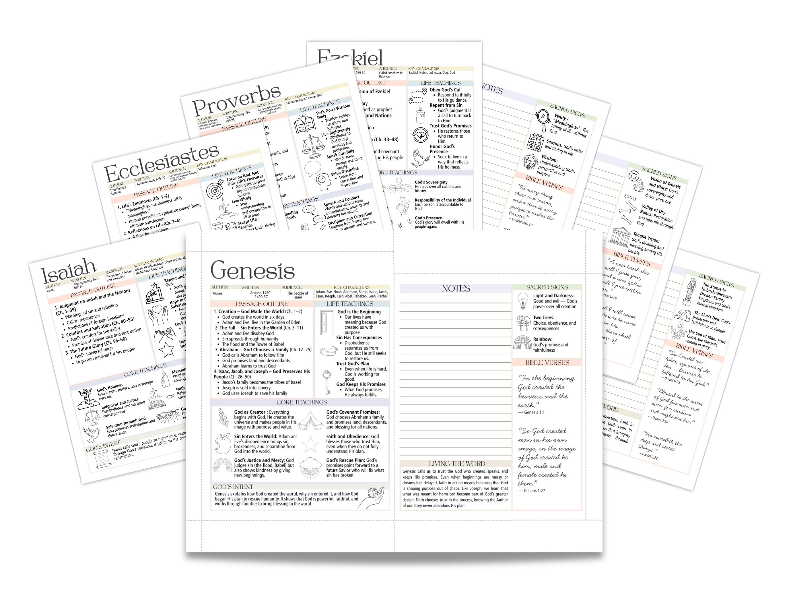 Printable Bible Tip Ins | HOSANNA