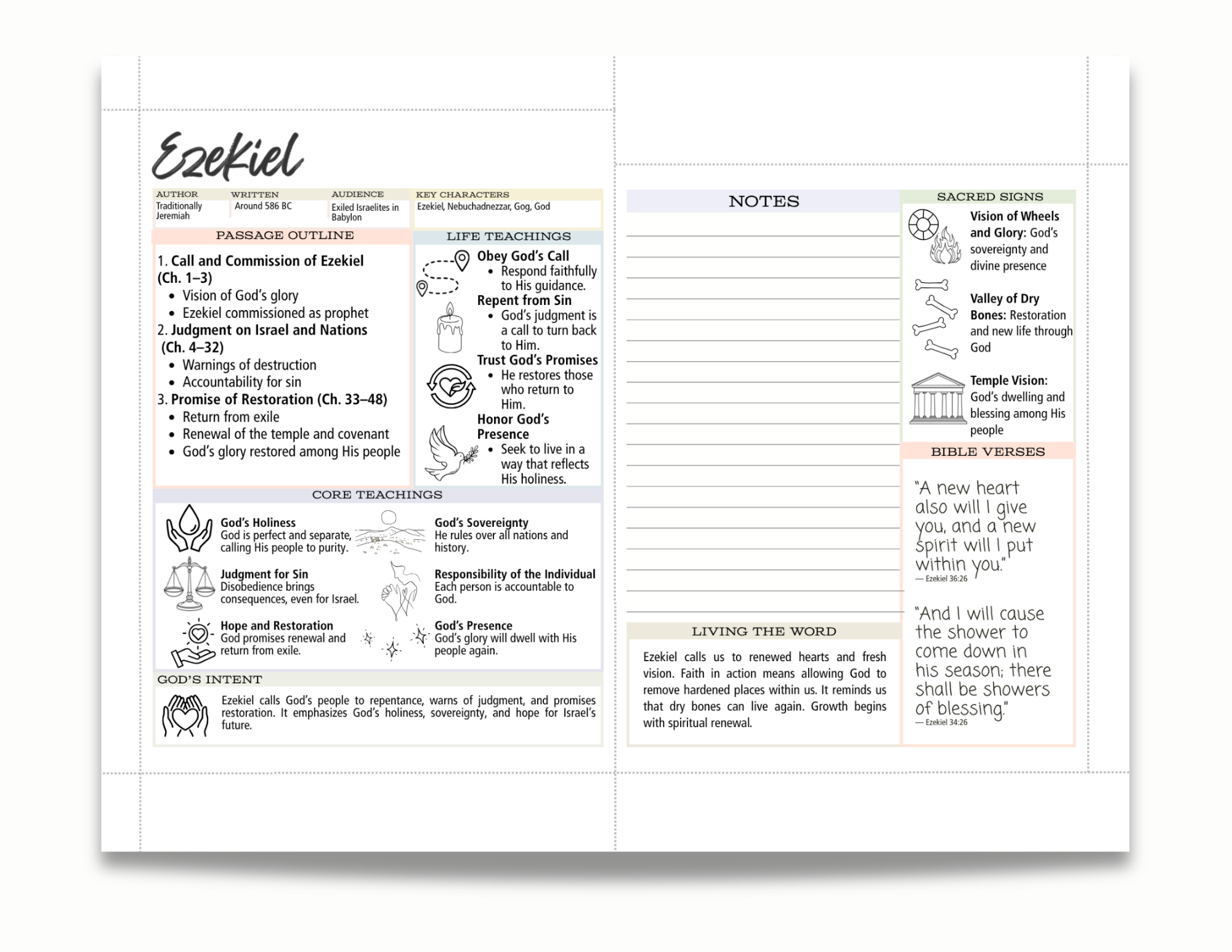 Printable Bible Study Guide | REFUGE