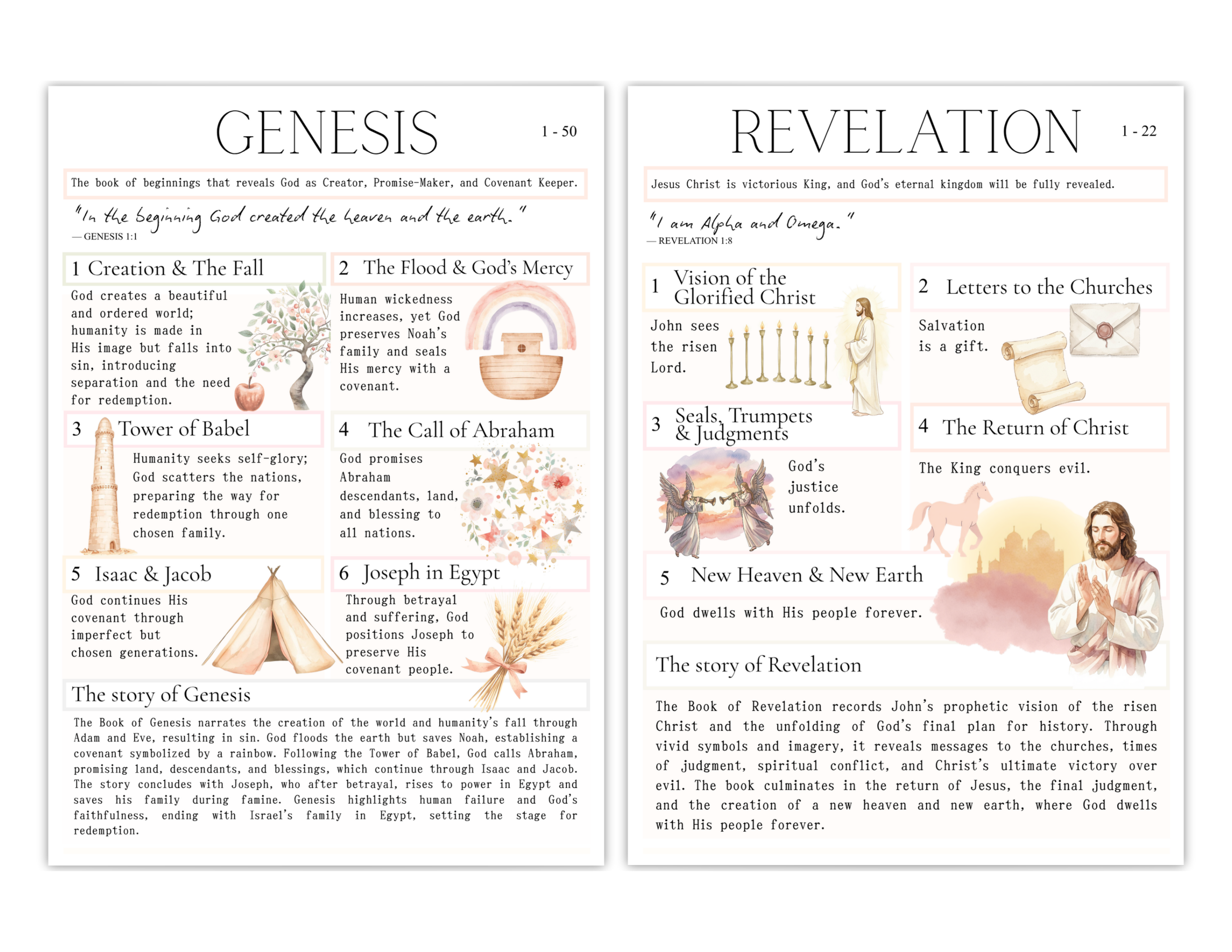 Printable Bible Inserts | GLORIA
