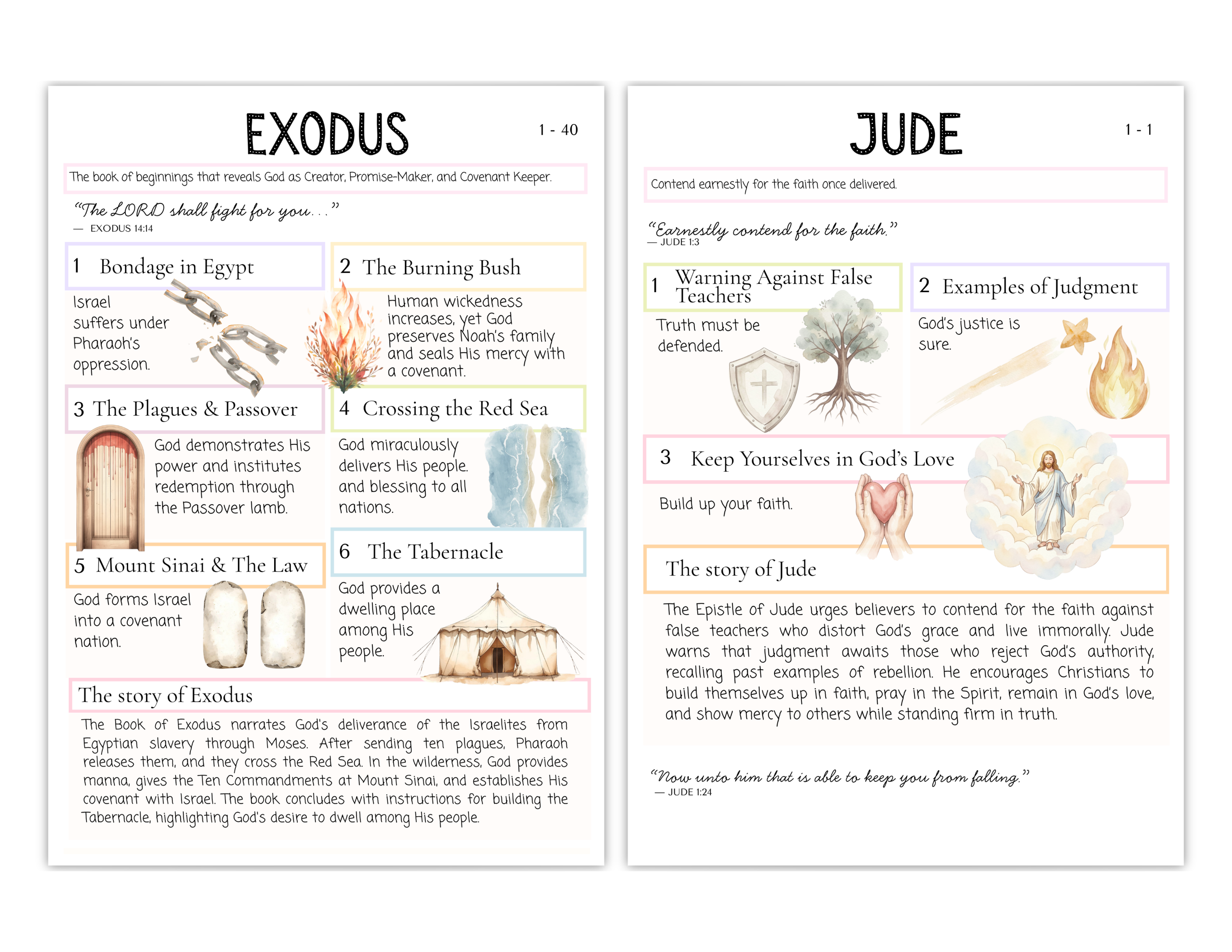 Printable Bible Inserts | BLESSED
