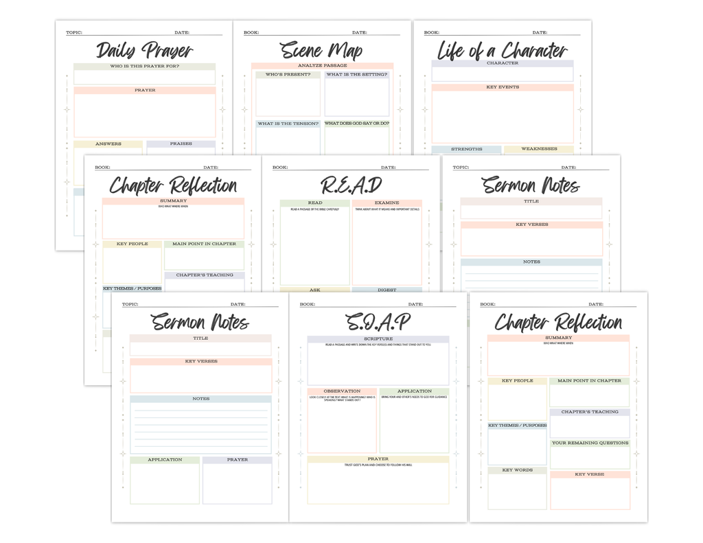Printable Bible Study Guide | REFUGE