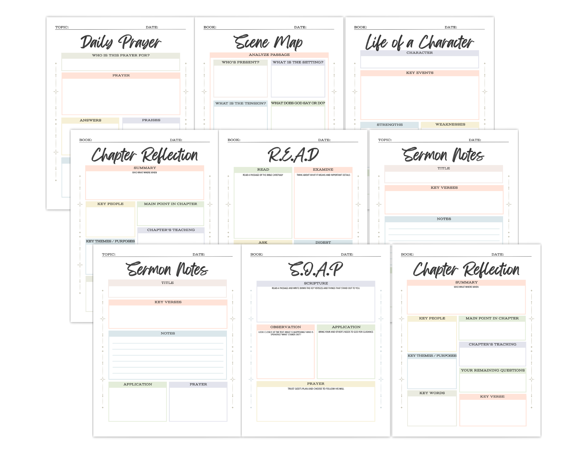Printable Bible Study Guide | REFUGE