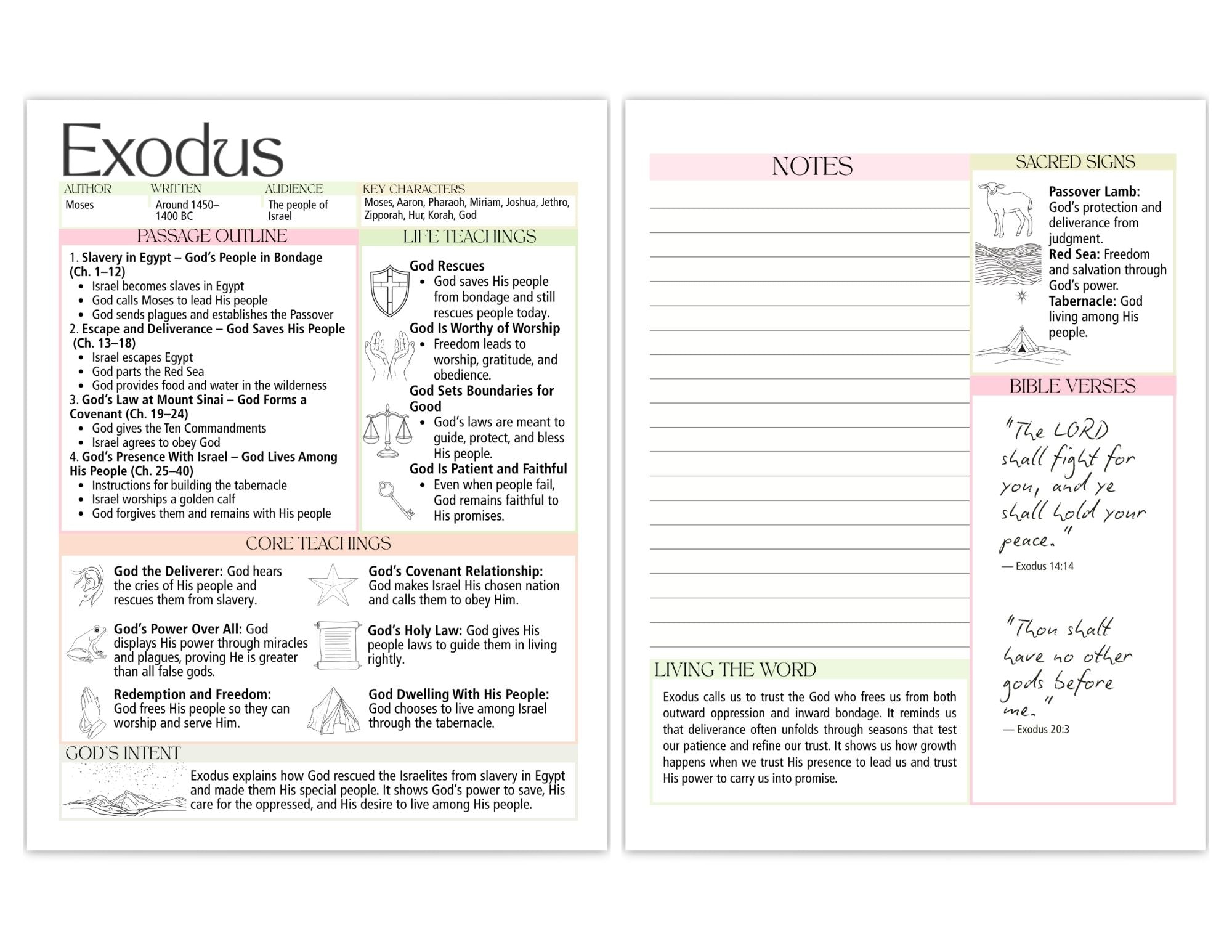 Printable Bible Study Guide | ETERNAL