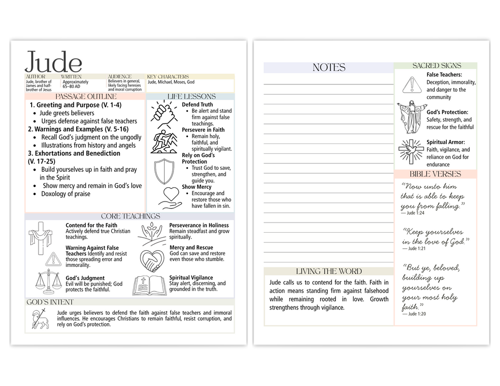 Printable Bible Tip Ins | HOSANNA